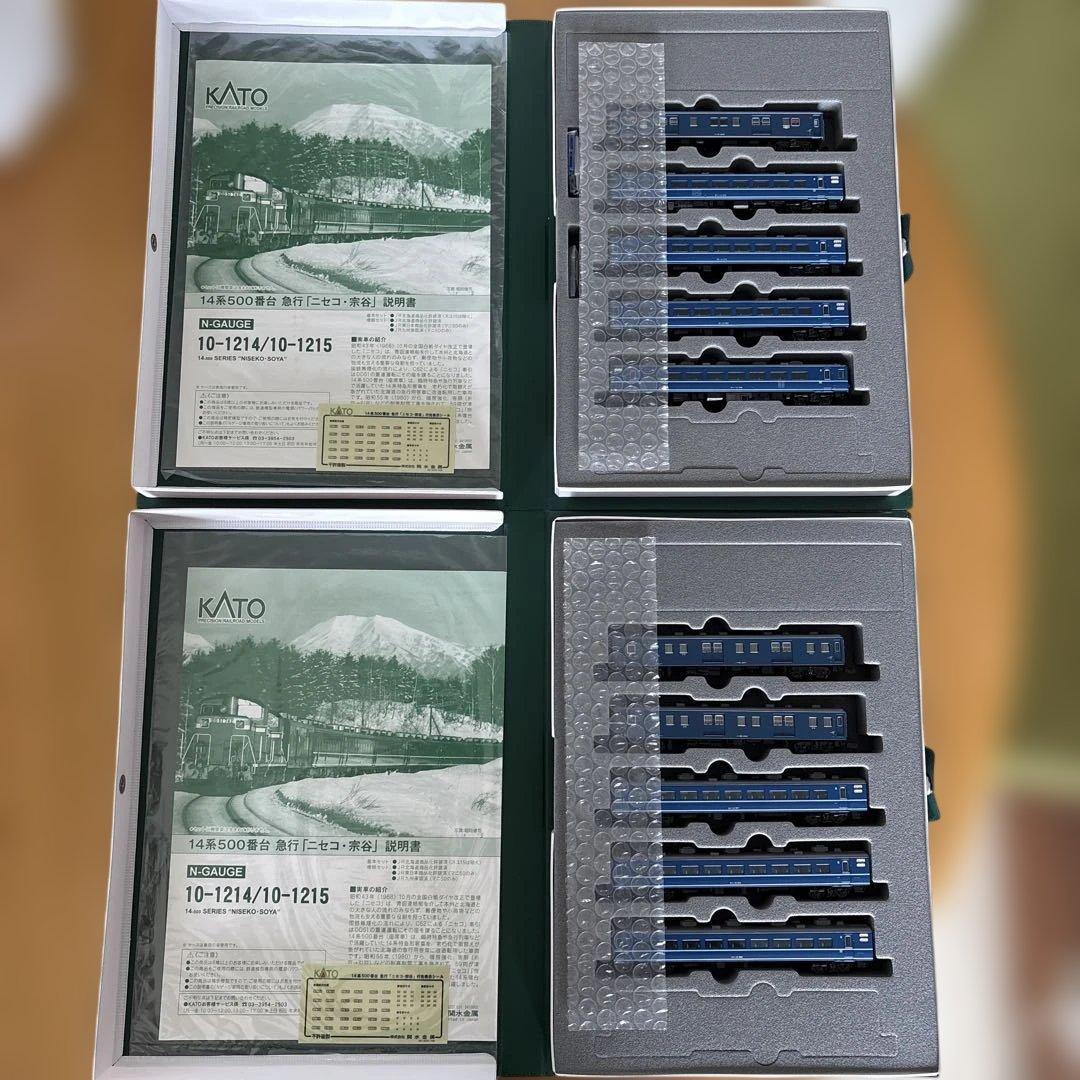 【新品】KATO 10-1214/1215 14系500番台急行ニセコ宗谷フル④