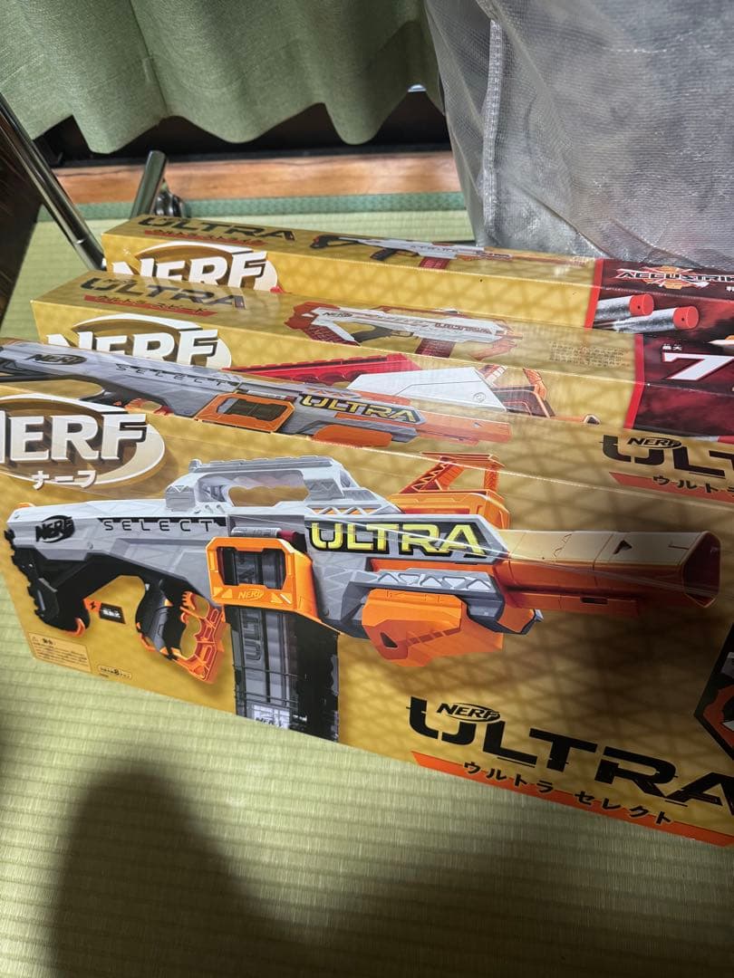 NERF ULTRA トイガンセット 3種