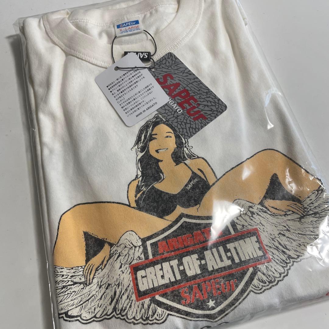 サプール　sapeur BIKEGIRL Tシャツ　XLサイズ