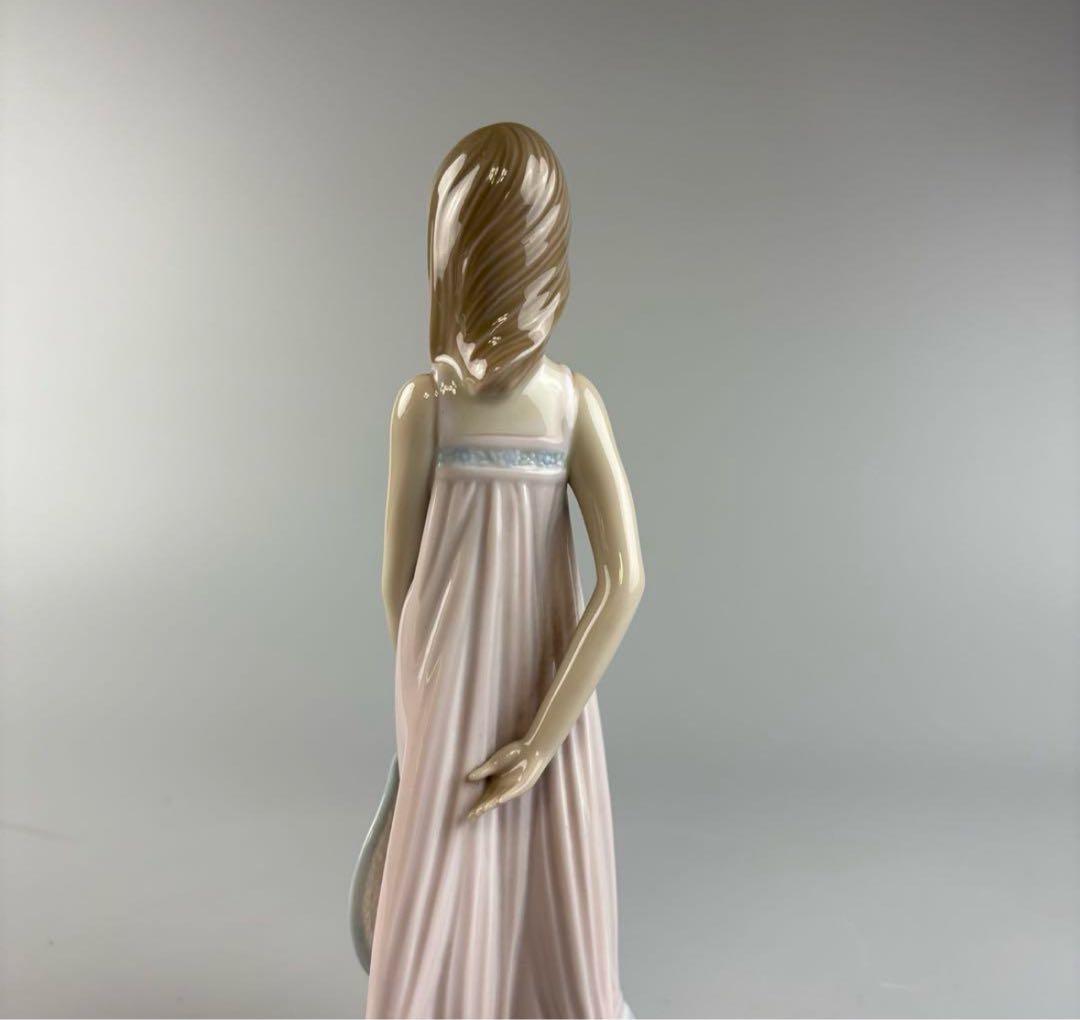 LLADRO リヤドロ 夏の陽ざし 少女 フィギュリン 陶器 置物