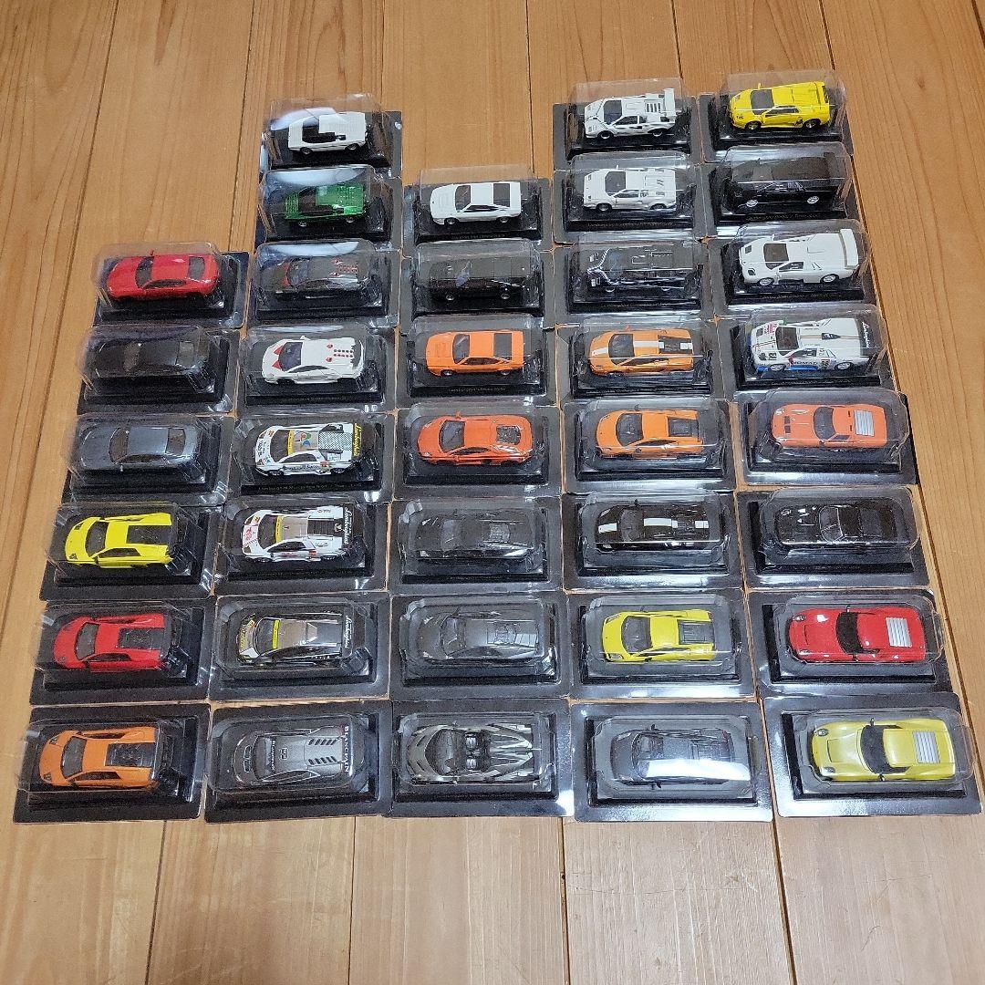 京商1/64スケール　《ランボルギーニ・コレクション》 37台セット