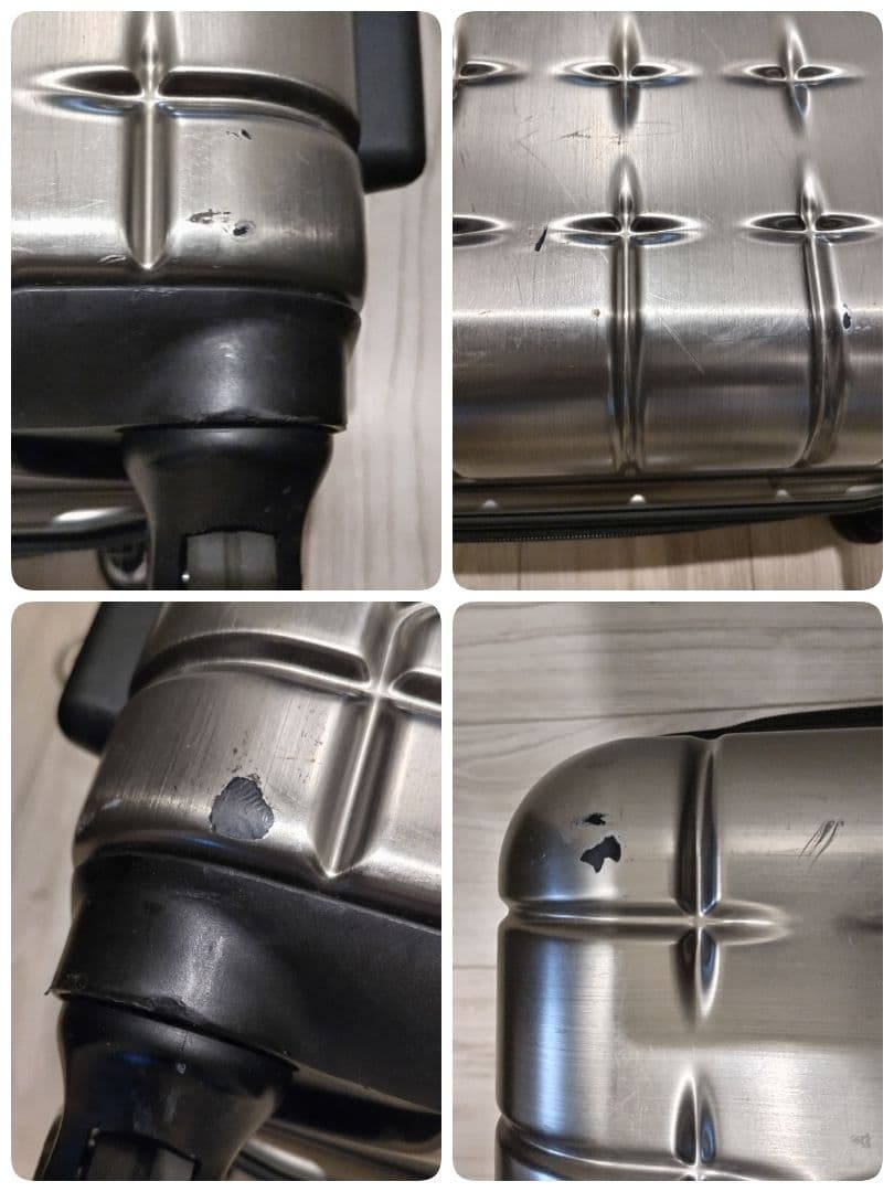 プロテカ キャリーケース　360s 　61L　メタリック