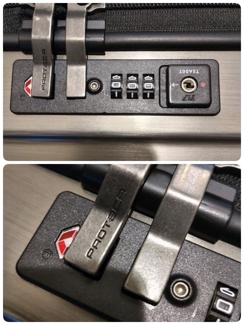 プロテカ キャリーケース　360s 　61L　メタリック