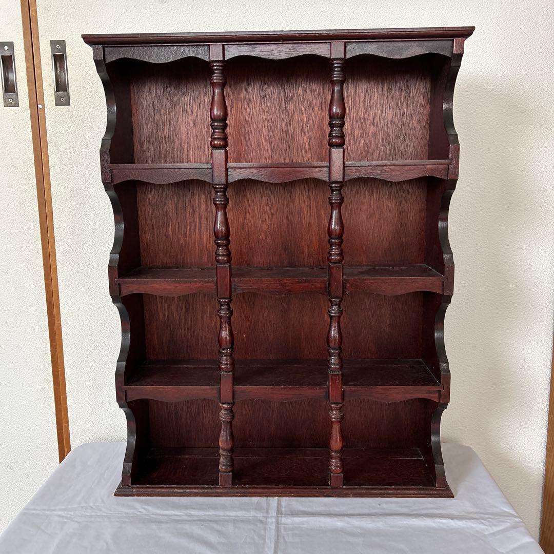 レトロ　木製 飾り棚　カップボード ビンテージ　飾り棚 家具 オープンシェルフ