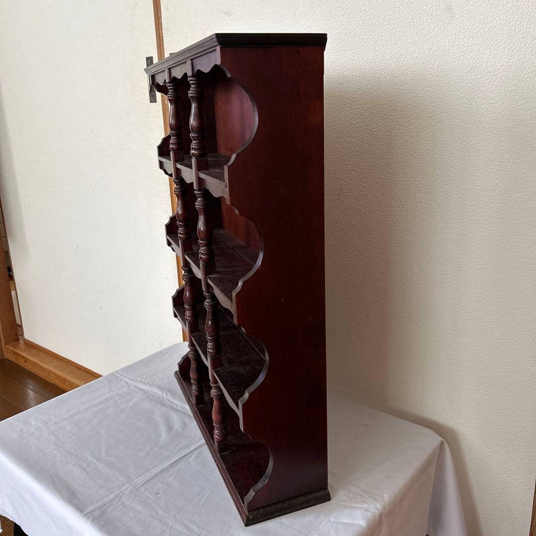 レトロ　木製 飾り棚　カップボード ビンテージ　飾り棚 家具 オープンシェルフ