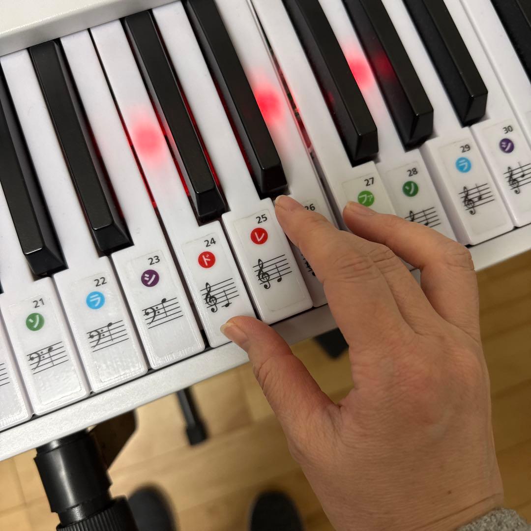 スタンド付きCARINA折りたたみ88鍵盤電子ピアノ