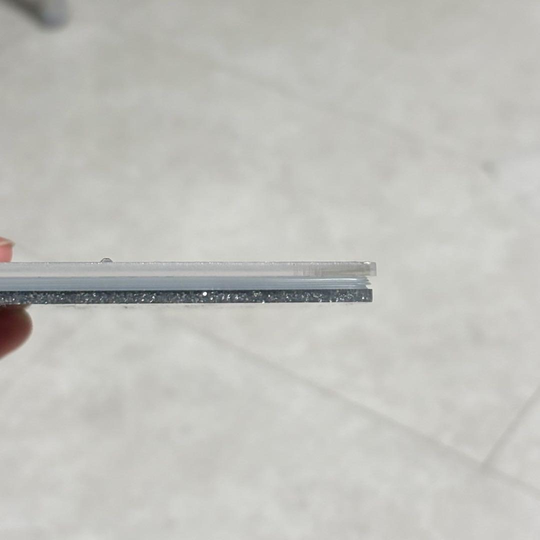 ✨しあん ✨A6 アクリルレジンバインダー　リング付き　韓国　貯金