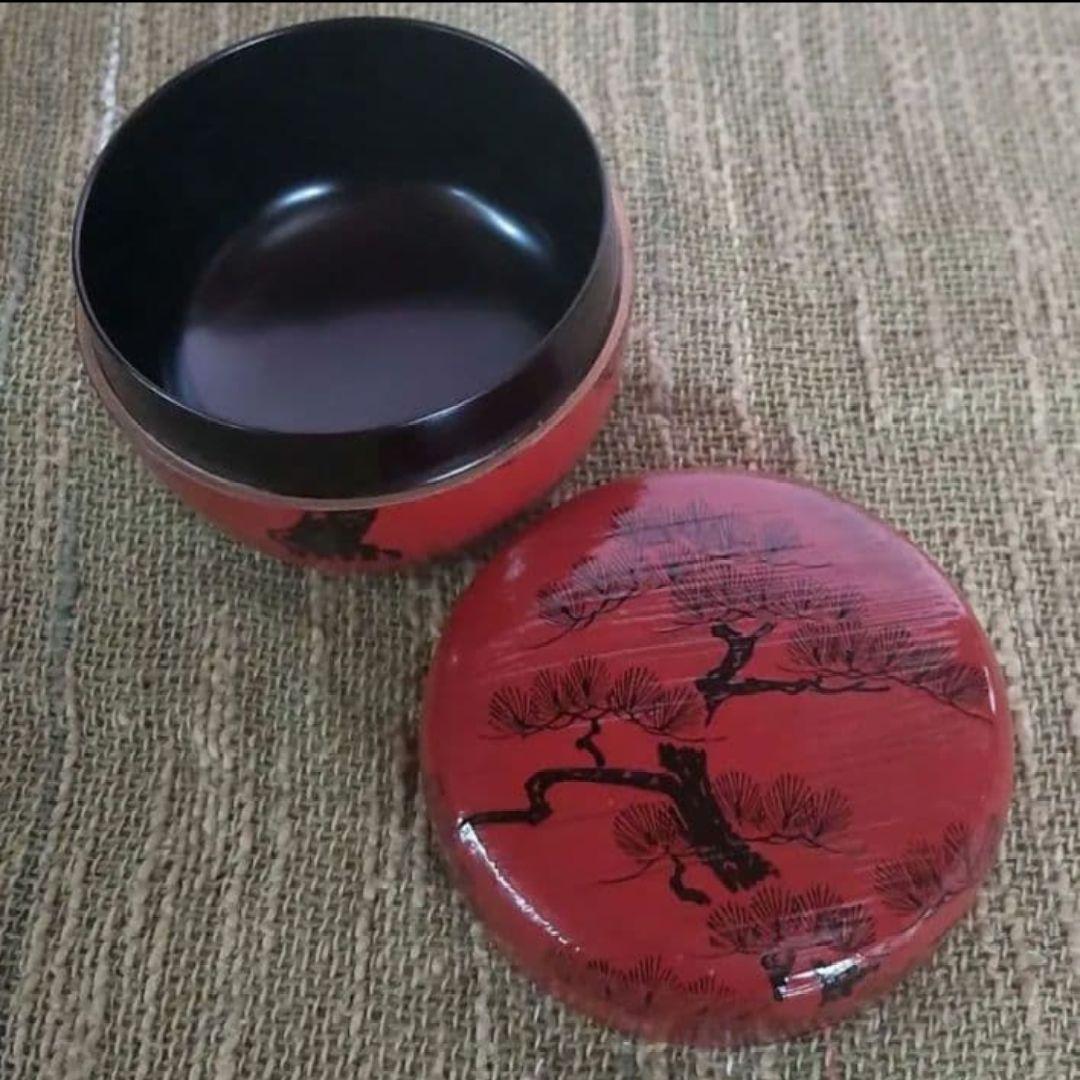 711B8茶道具 棗 漆芸 工芸品 陶芸