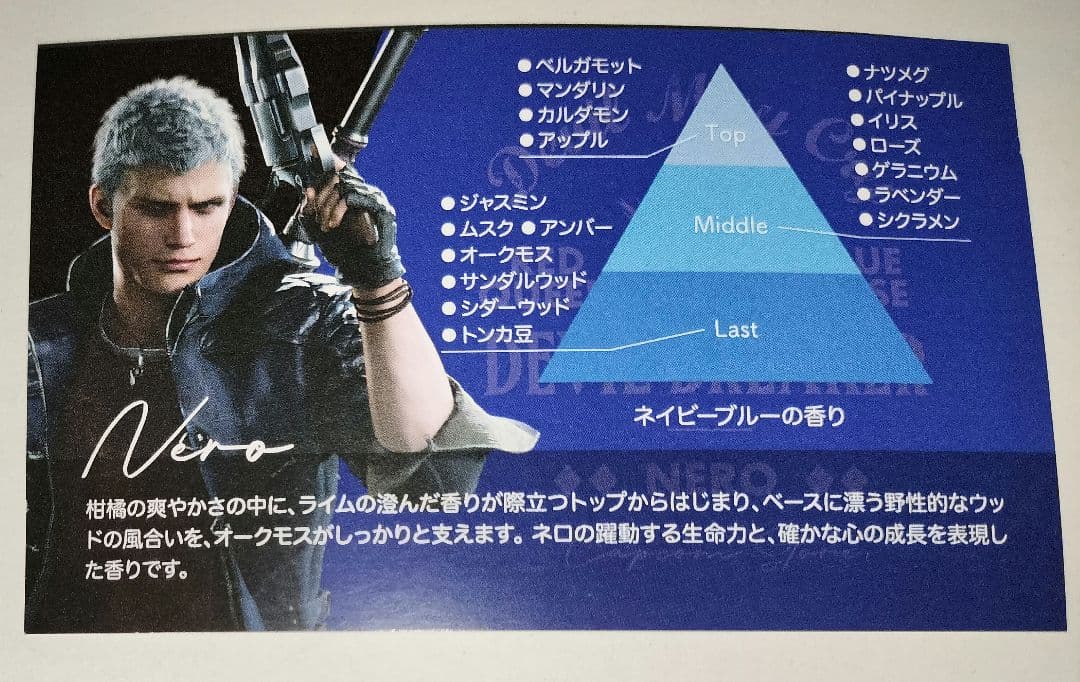 デビルメイクライ ネロ メッセージカード カプコンストア