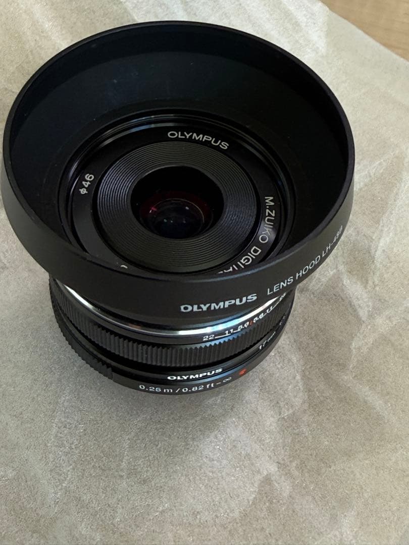 OLYMPUS M.ZUIKO DIGITAL 17mm F1.8 ＋フード