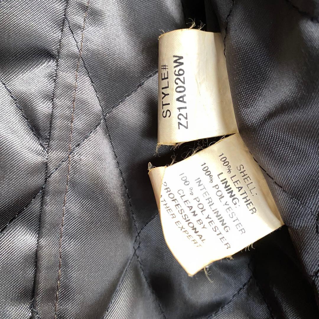 Cookpit シングル　レザージャケット　MADE IN USA M