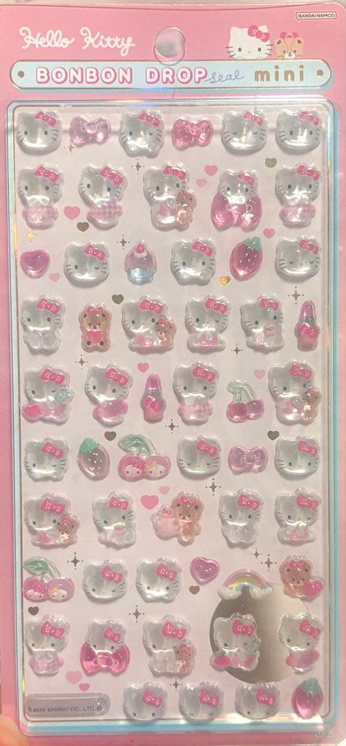 【正規品未開封】ボンボンドロップシール　サンリオ7種セット