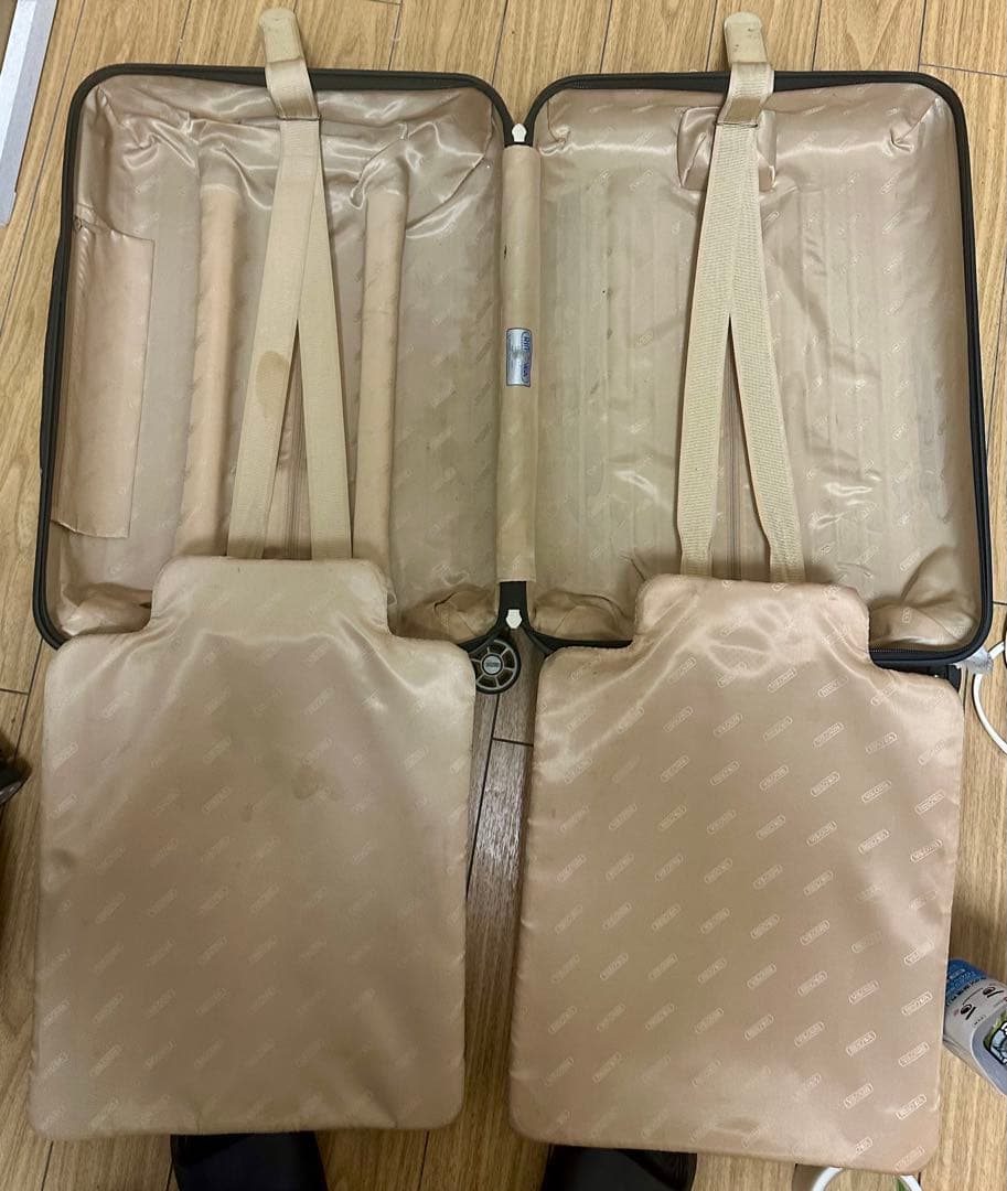 Salsa Deluxe ブラウン　4輪キャリーケース