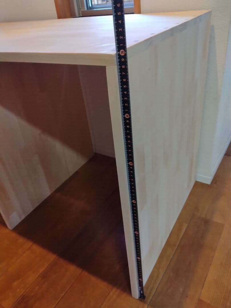 木製　ハンドメイド　オーダー　コの字　シェルフラック　テレビ台　水槽台　テーブル