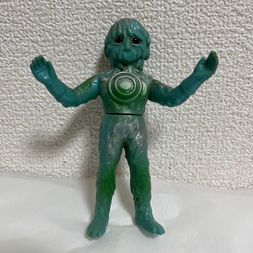 ⚠️貴重・当時物　鉄人タイガーセブン　オイル原人　ミニソフビ　ブルマァク　ピープロ