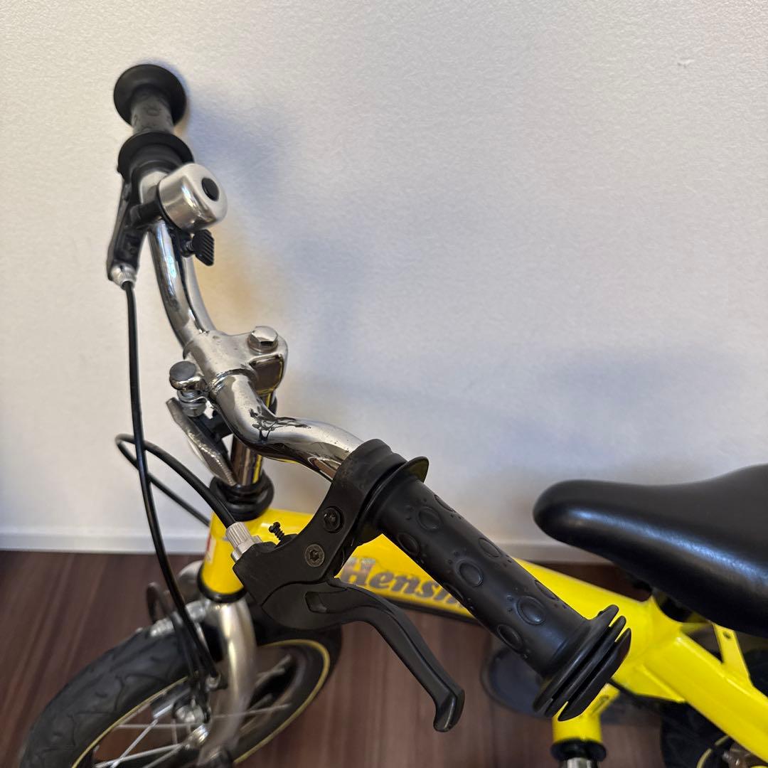 美品 ヘンシンバイク イエロー 黄 Henshinバイク 動作確認済み