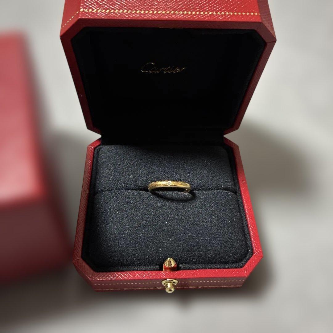 Cartier 1895ウェディングリング イエローゴールド証明書なし
