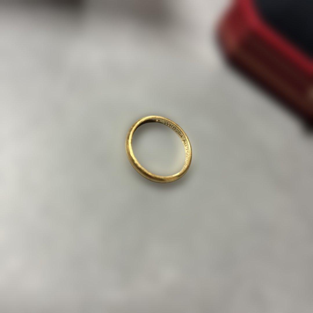 Cartier 1895ウェディングリング イエローゴールド証明書なし