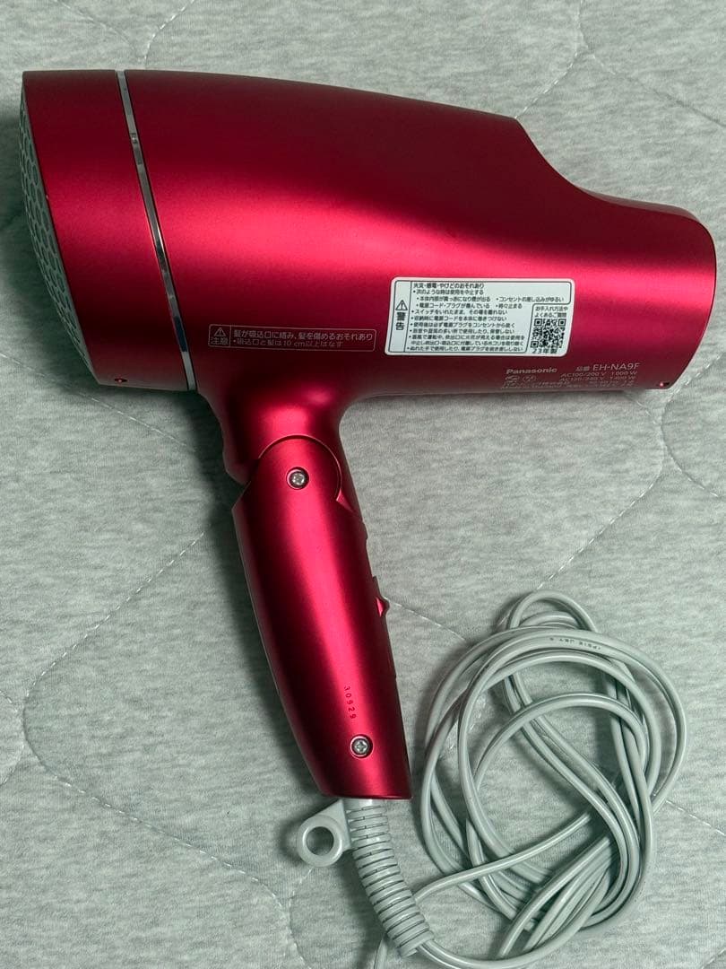 Panasonic ドライヤー　ナノケア　ルージュピンク(箱有) + ホルダー