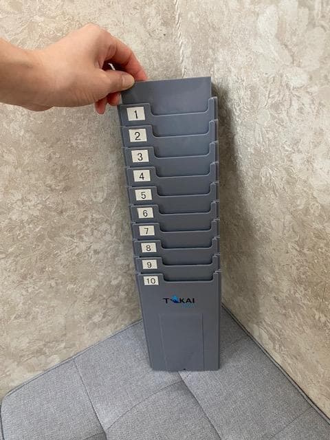 タイムレコーダー　アマノBX2000　タイムカード＆ラック付き！