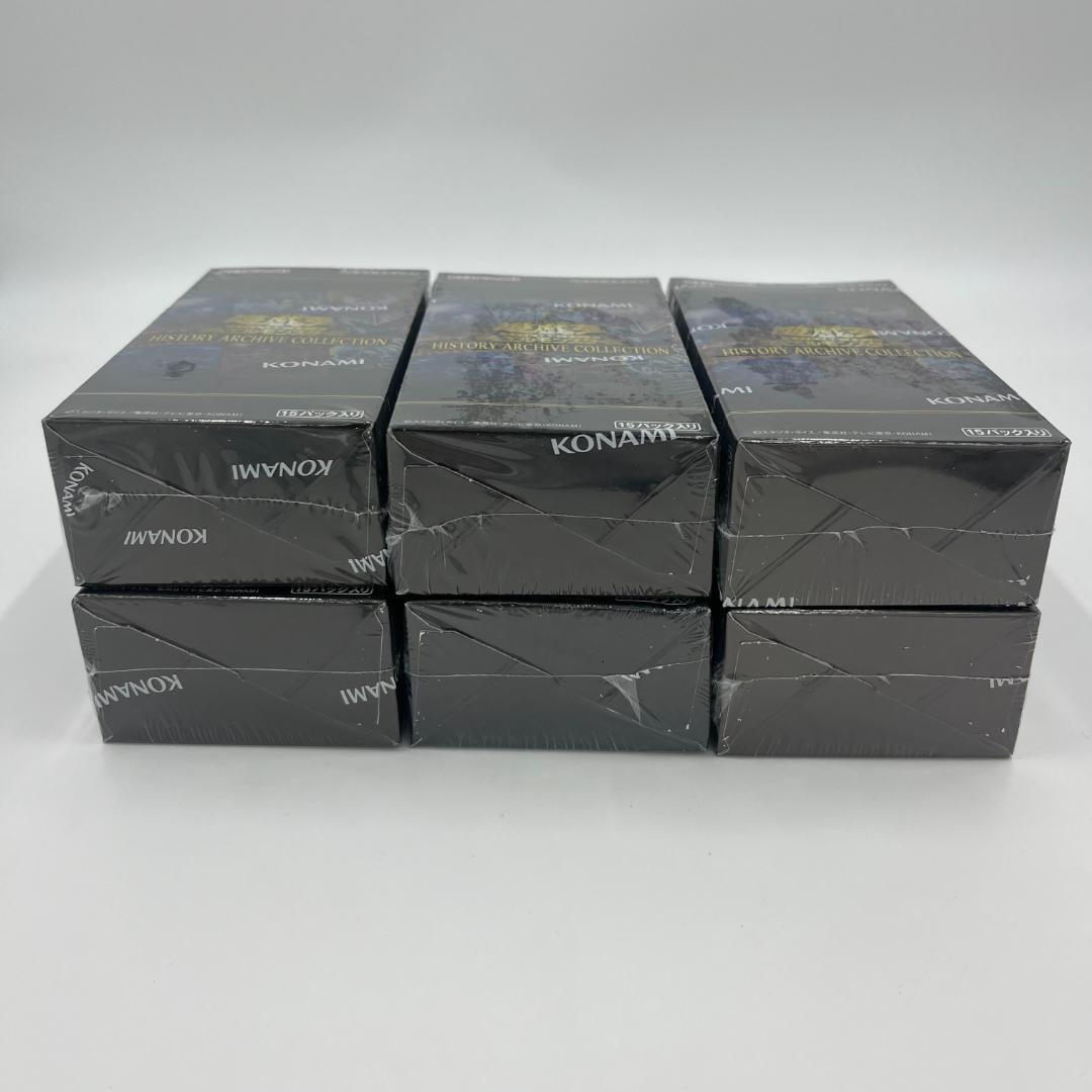 遊戯王 ヒストリーアーカイブコレクション 6BOX 新品未開封 韓国