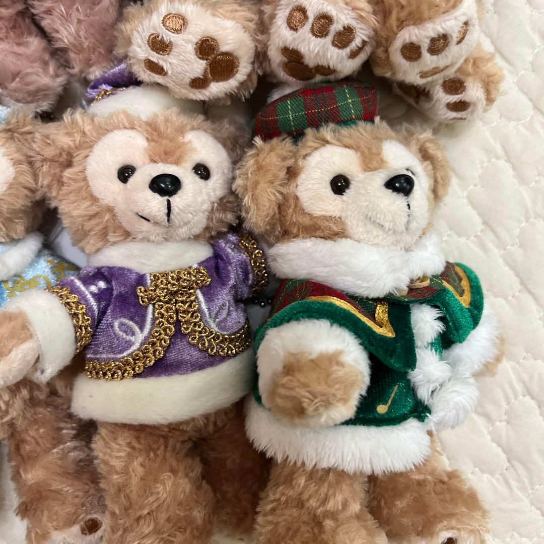 18体　ダッフィーシェリーメイぬいぐるみバッジ