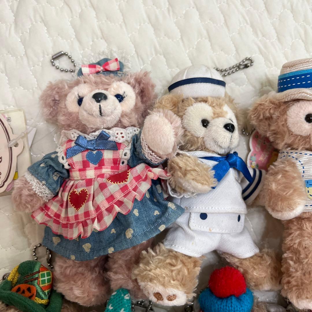 18体　ダッフィーシェリーメイぬいぐるみバッジ