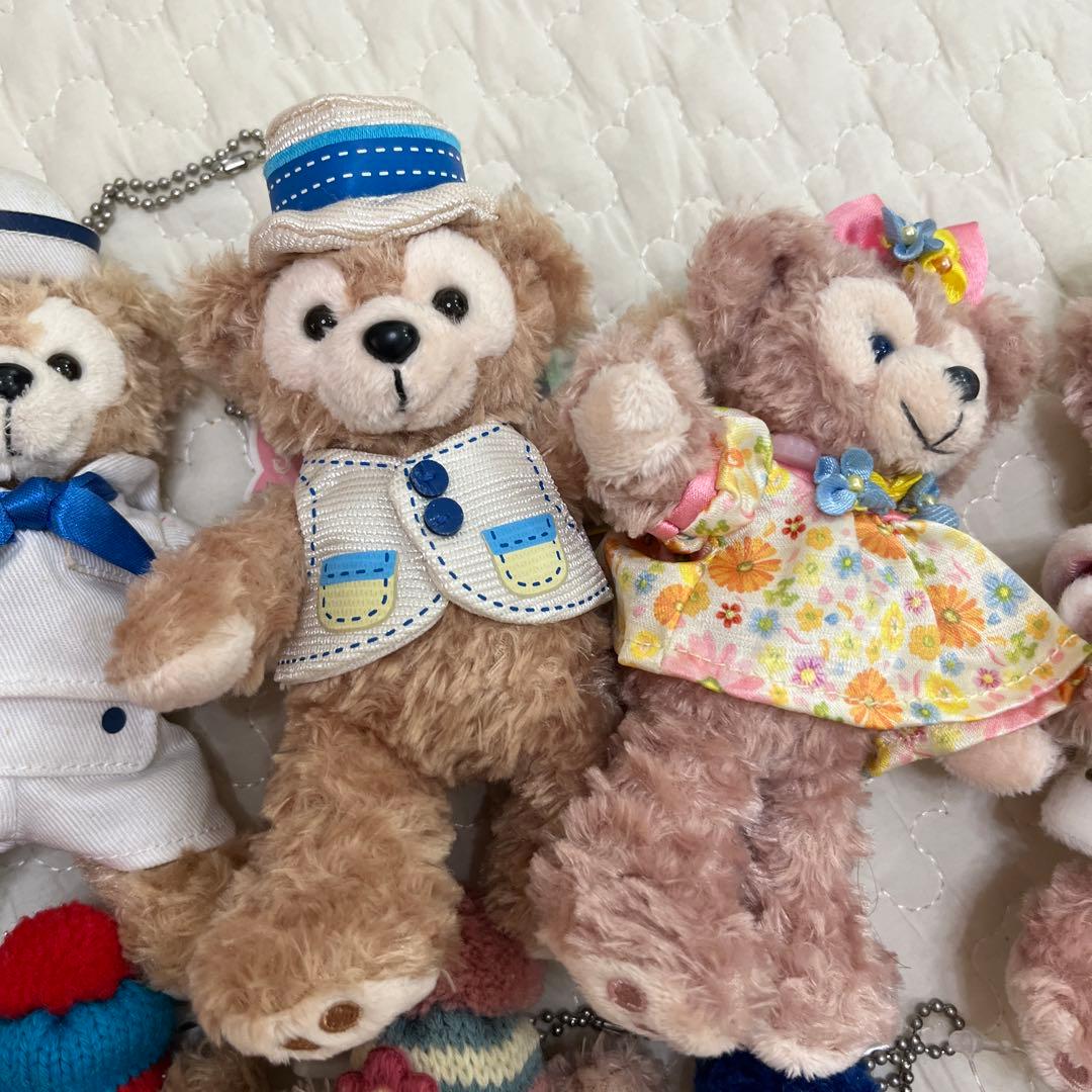 18体　ダッフィーシェリーメイぬいぐるみバッジ