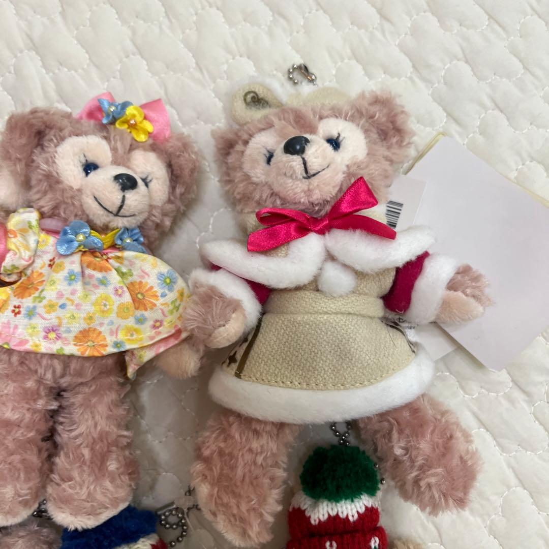 18体　ダッフィーシェリーメイぬいぐるみバッジ