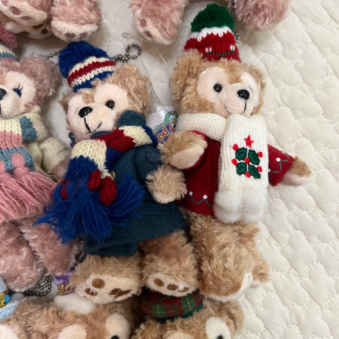 18体　ダッフィーシェリーメイぬいぐるみバッジ