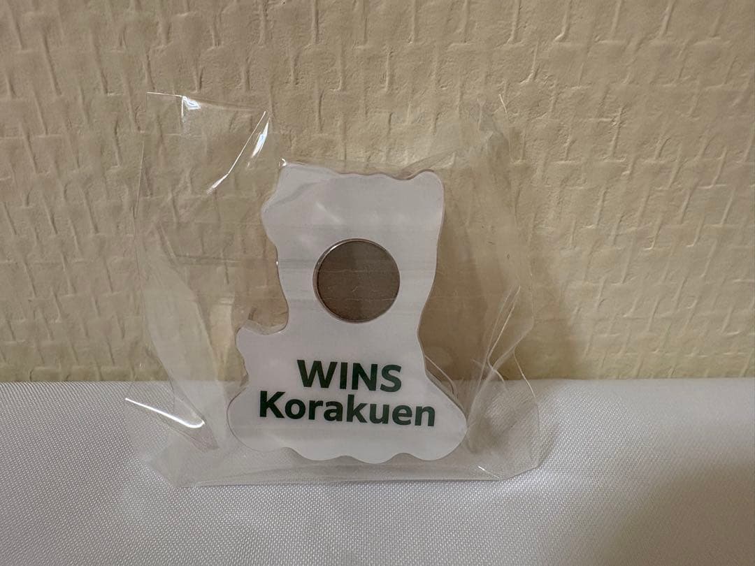 オリジナルアイドルホース コラクル　マグネットクリップセット　ウインズ後楽園