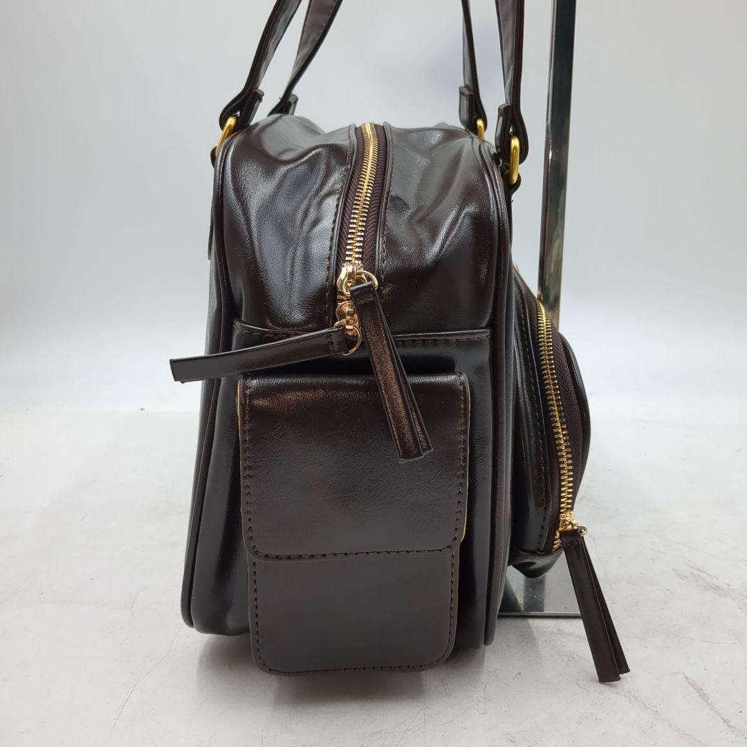 大人気　adidas 　RETRO ARCH　ダークブラウン ショルダー