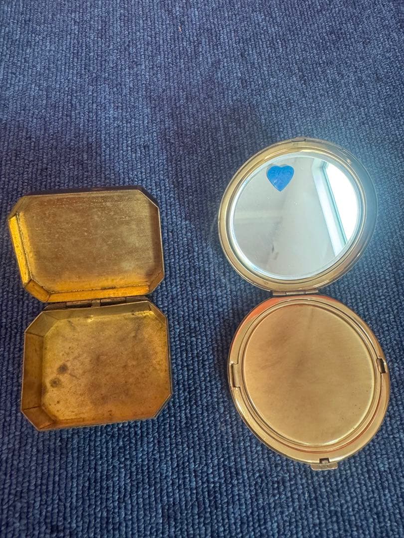 1821  まとめ売り　合計5客　薩摩焼 湊光  金塗