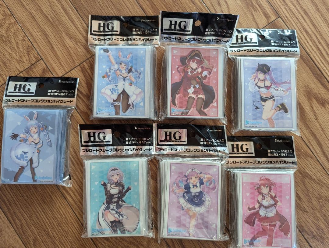 公式スリーブ　ホロライブ