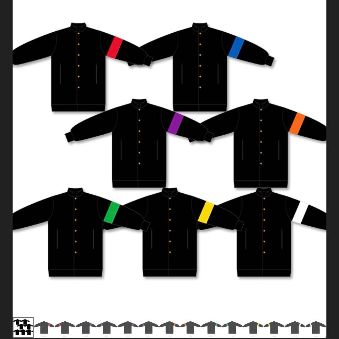 な*げ様 氣志團　公式フリースジャケット「學蘭不麗威甦」(NAGA) M