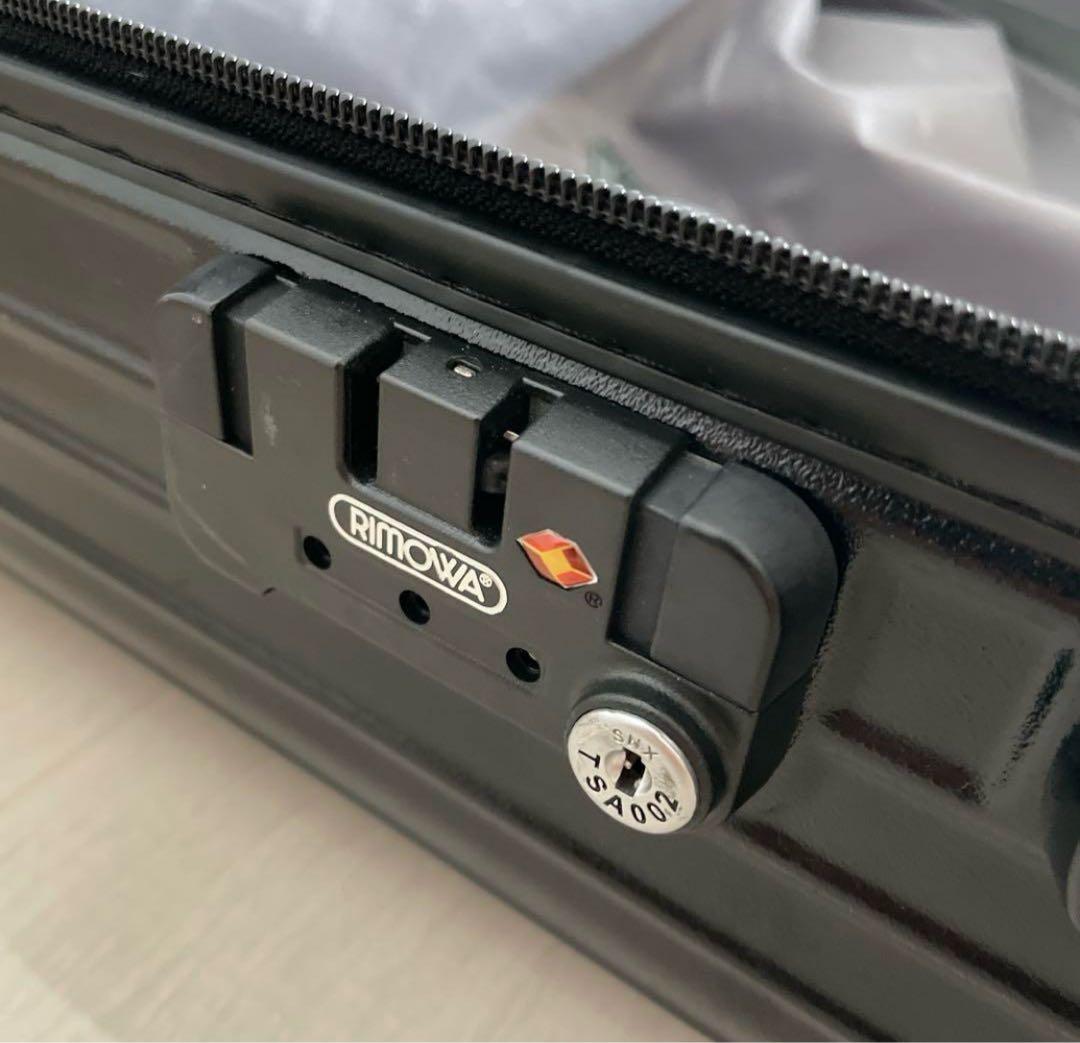 【美品】RIMOWA SALSA リモワ サルサ104L 四輪TSAロック付 黒