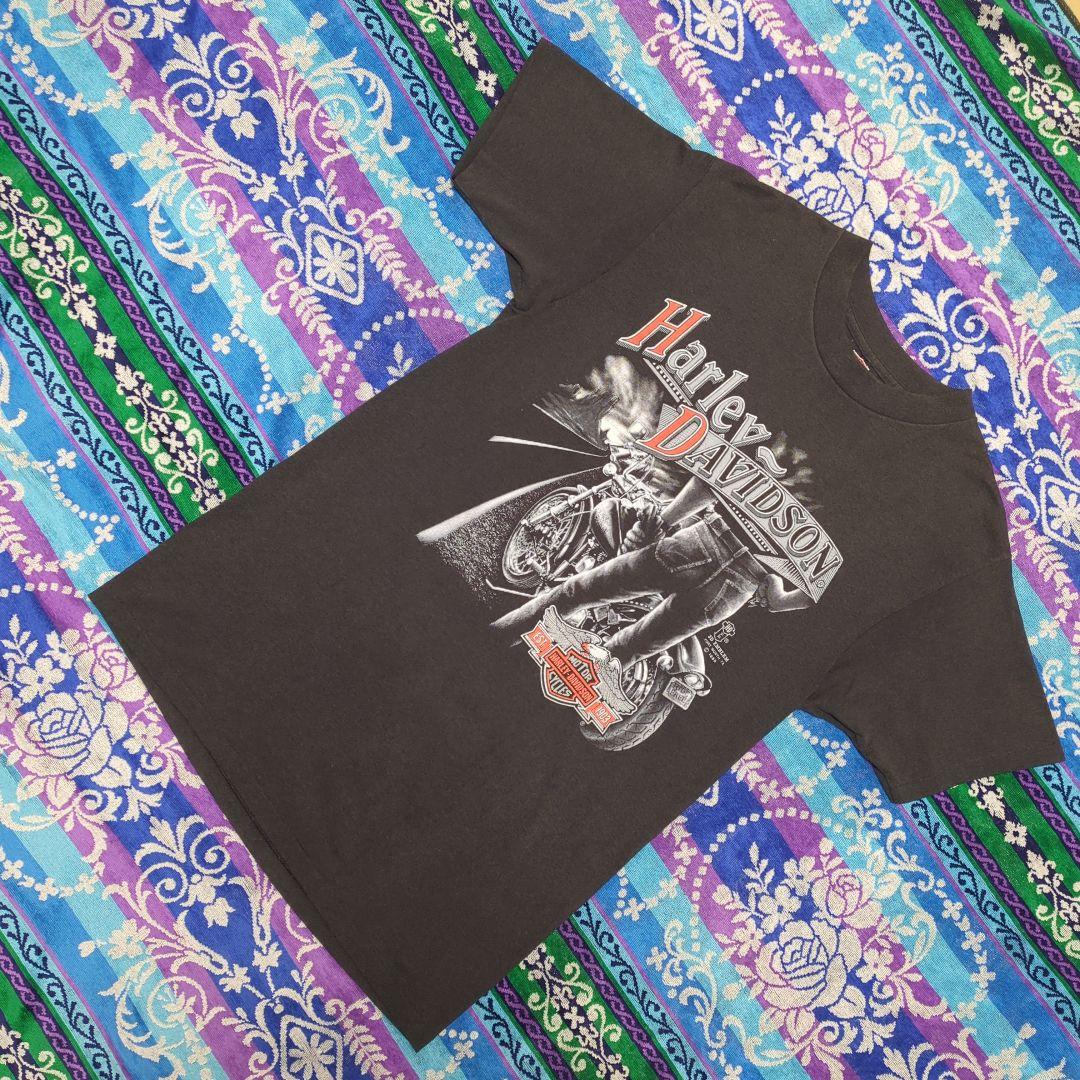 90s ヴィンテージHarley Davidson Tシャツ USA製 Lサイズ