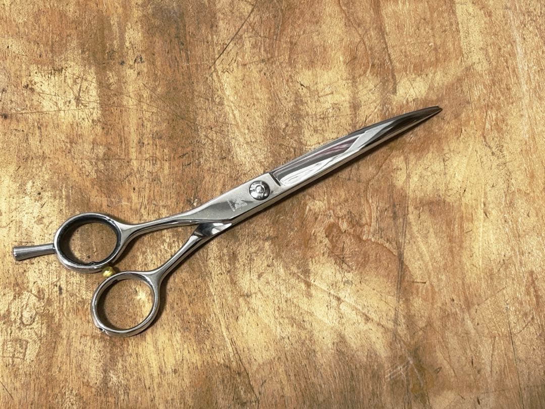 最終値下げ◆中古◆文誠社 左利き トリミング7インチカーブシザー