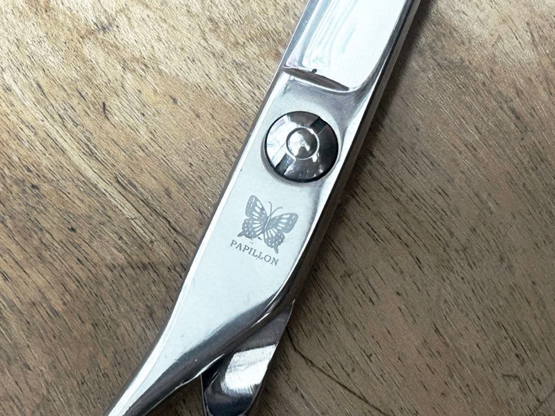 最終値下げ◆中古◆文誠社 左利き トリミング7インチカーブシザー