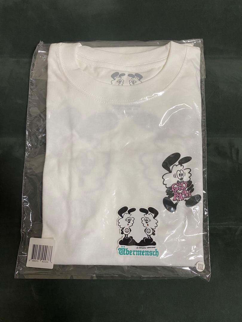 VERDY x G-DRAGON Ubermensch Tシャツ 白 XXL