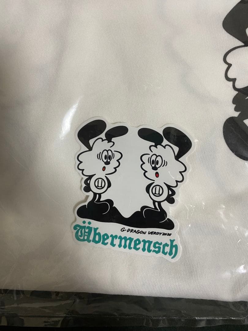 VERDY x G-DRAGON Ubermensch Tシャツ 白 XXL