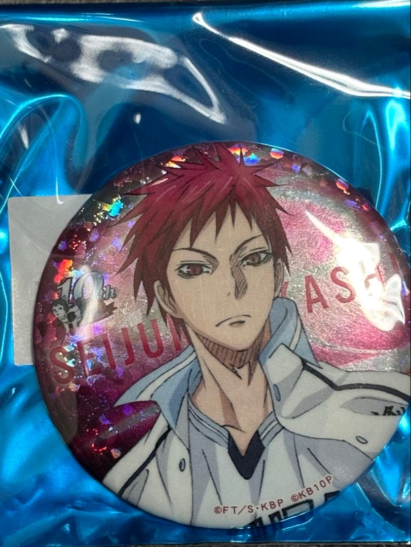 黒子のバスケ 10th アニパ 缶バッジ 赤司征十郎