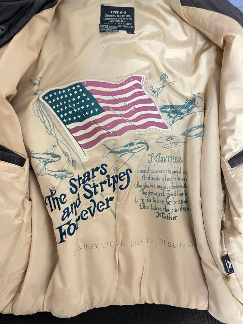 ジャケット・アウター AVIREX Type A-2 Flight Jacket