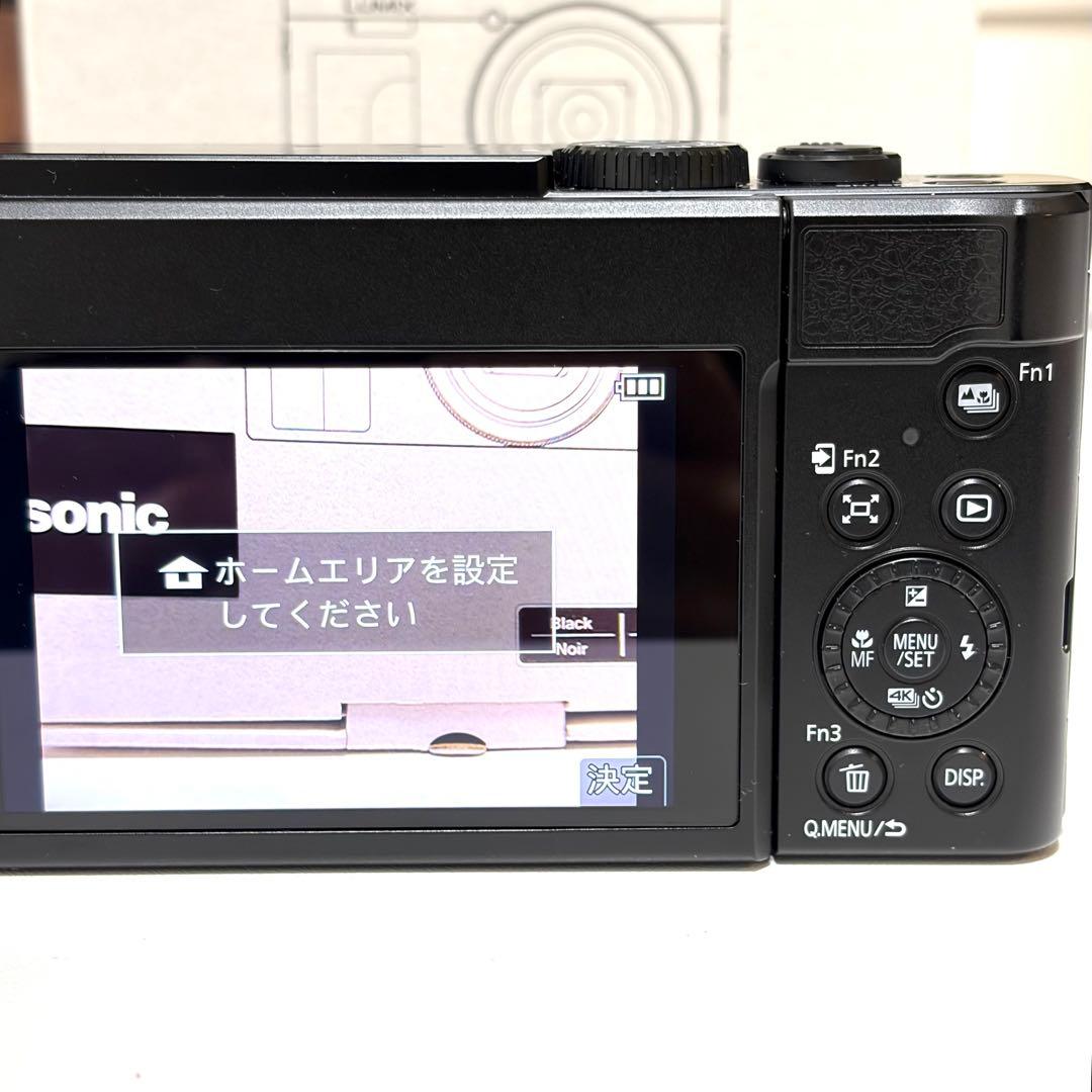 LUMIX DC-TZ99 パナソニック コンパクトデジタルカメラ ブラック 黒