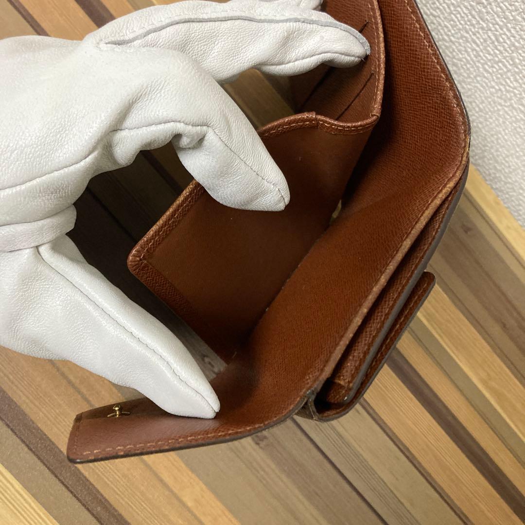 ルイビトン 三つ折り 財布。