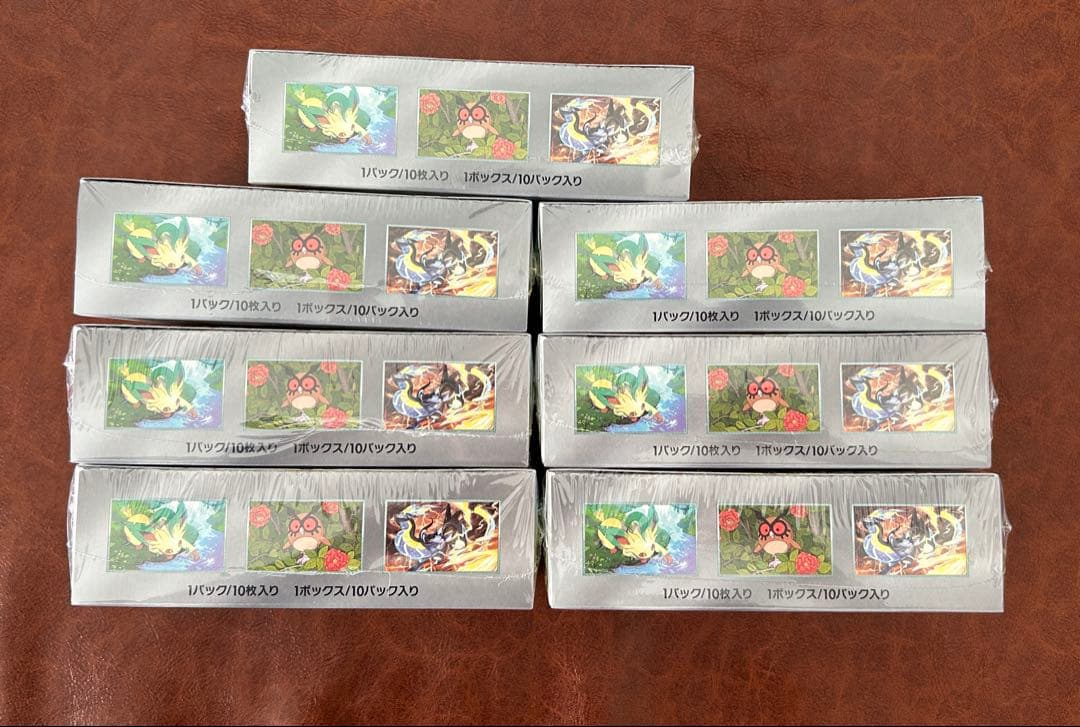 ポケモンカード　テラスタルフェスex　7BOX　未開封 シュリンク付き