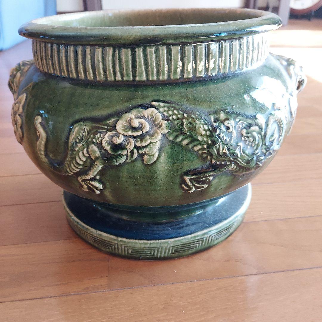 骨董　壺　火鉢