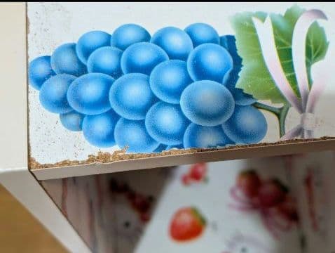 激レア！ハローキティ　フリーボックス　ロング　フルーツ柄　サンリオ　2002年