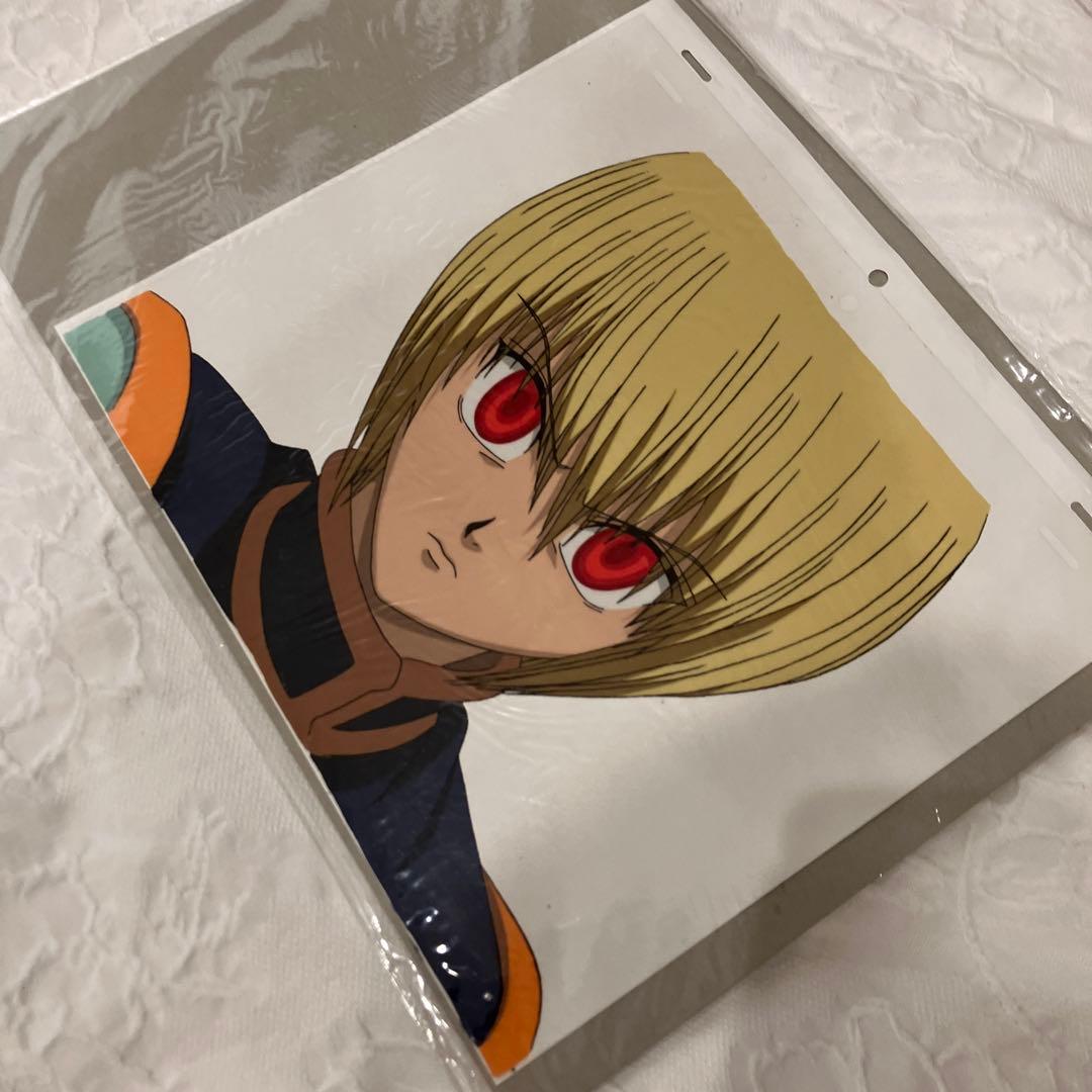 【希少】ハンター ×ハンター クラピカ キャラクター セル画 赤い 緋の目 金髪