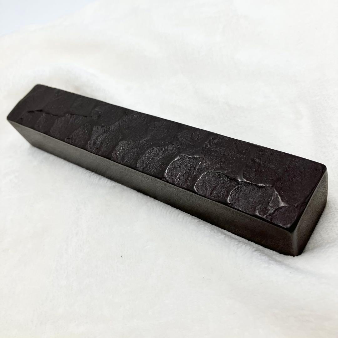 赤間硯　梅光照作　山口県赤間硯